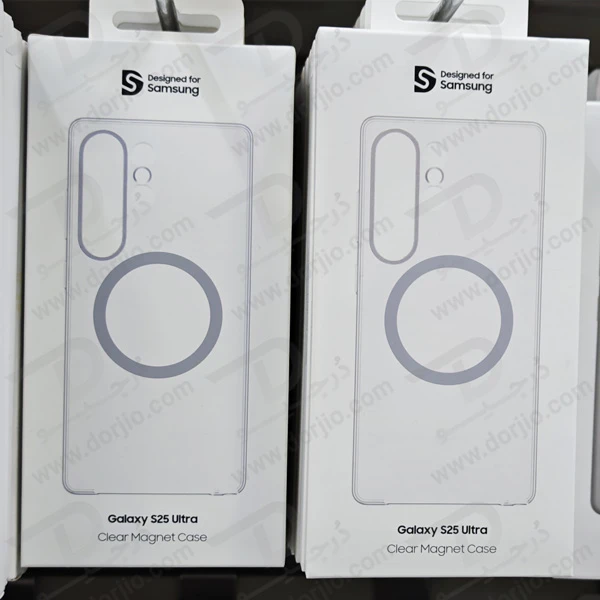 خرید قاب شفاف مگنتی اورجینال Samsung Galaxy S25 Ultra مدل Clear Magnet