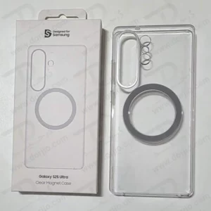 خرید قاب شفاف مگنتی اورجینال Samsung Galaxy S25 Ultra مدل Clear Magnet