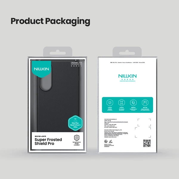خرید قاب ضد ضربه OnePlus Nord 5 مارک نیلکین مدل Super Frosted Shield Pro