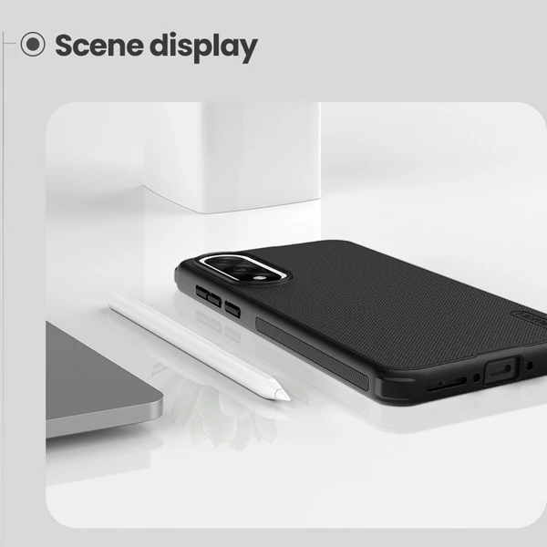 خرید قاب ضد ضربه مگنتی OnePlus Nord 5 مارک نیلکین مدل Super Frosted Shield Pro Magnetic