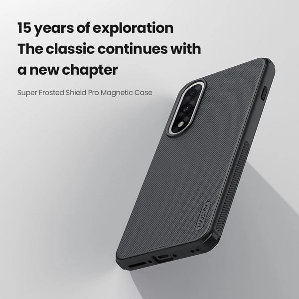 خرید قاب ضد ضربه مگنتی OnePlus Nord 5 مارک نیلکین مدل Super Frosted Shield Pro Magnetic