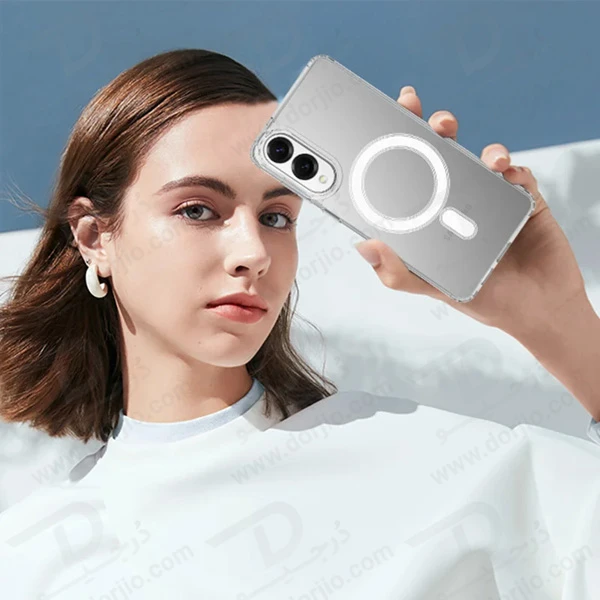 خرید قاب کریستالی شفاف مگنتی Samsung Galaxy S25 Edge خرید قاب کریستالی شفاف مگنتی Samsung Galaxy S25 Edge