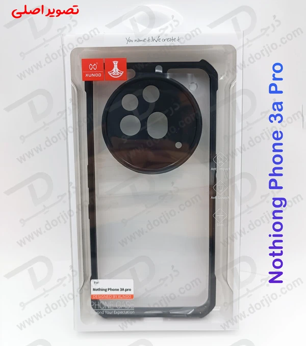 خرید کریستال شیلد شفاف Nothing Phone 3a Pro مارک XUNDD سری Beatle