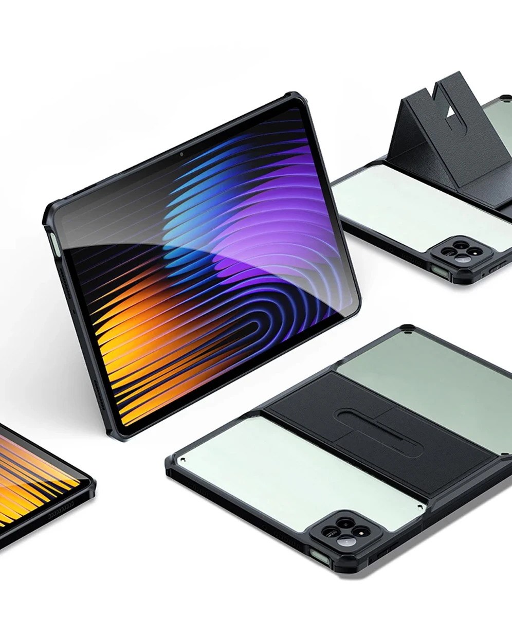 خرید کریستال شیلد شفاف پایه دار تبلت Xiaomi Pad 7-Pad 7 Pro مارک XUNDD سری Beatle