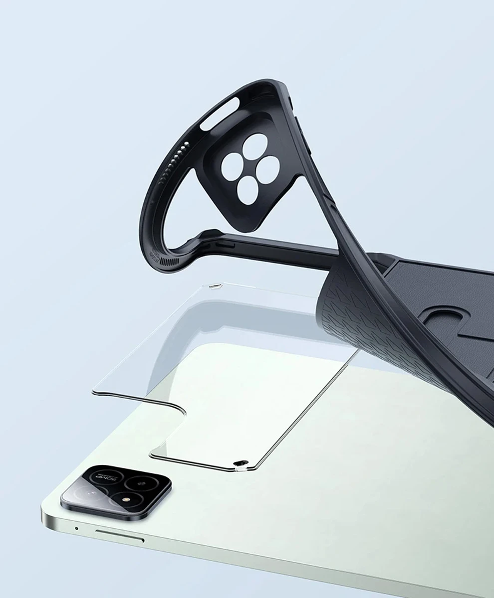 خرید کریستال شیلد شفاف پایه دار تبلت Xiaomi Pad 7-Pad 7 Pro مارک XUNDD سری Beatle