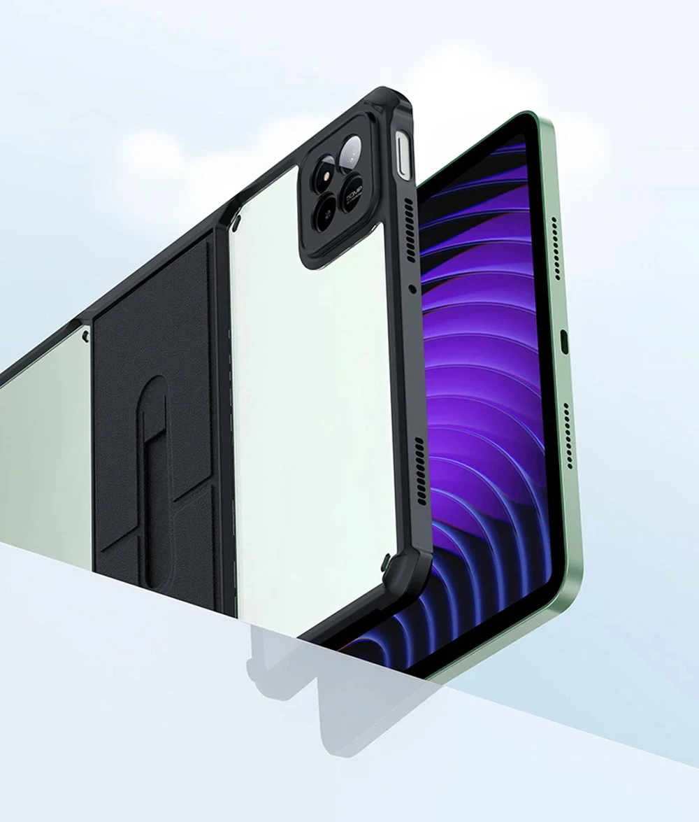 خرید کریستال شیلد شفاف پایه دار تبلت Xiaomi Pad 7-Pad 7 Pro مارک XUNDD سری Beatle