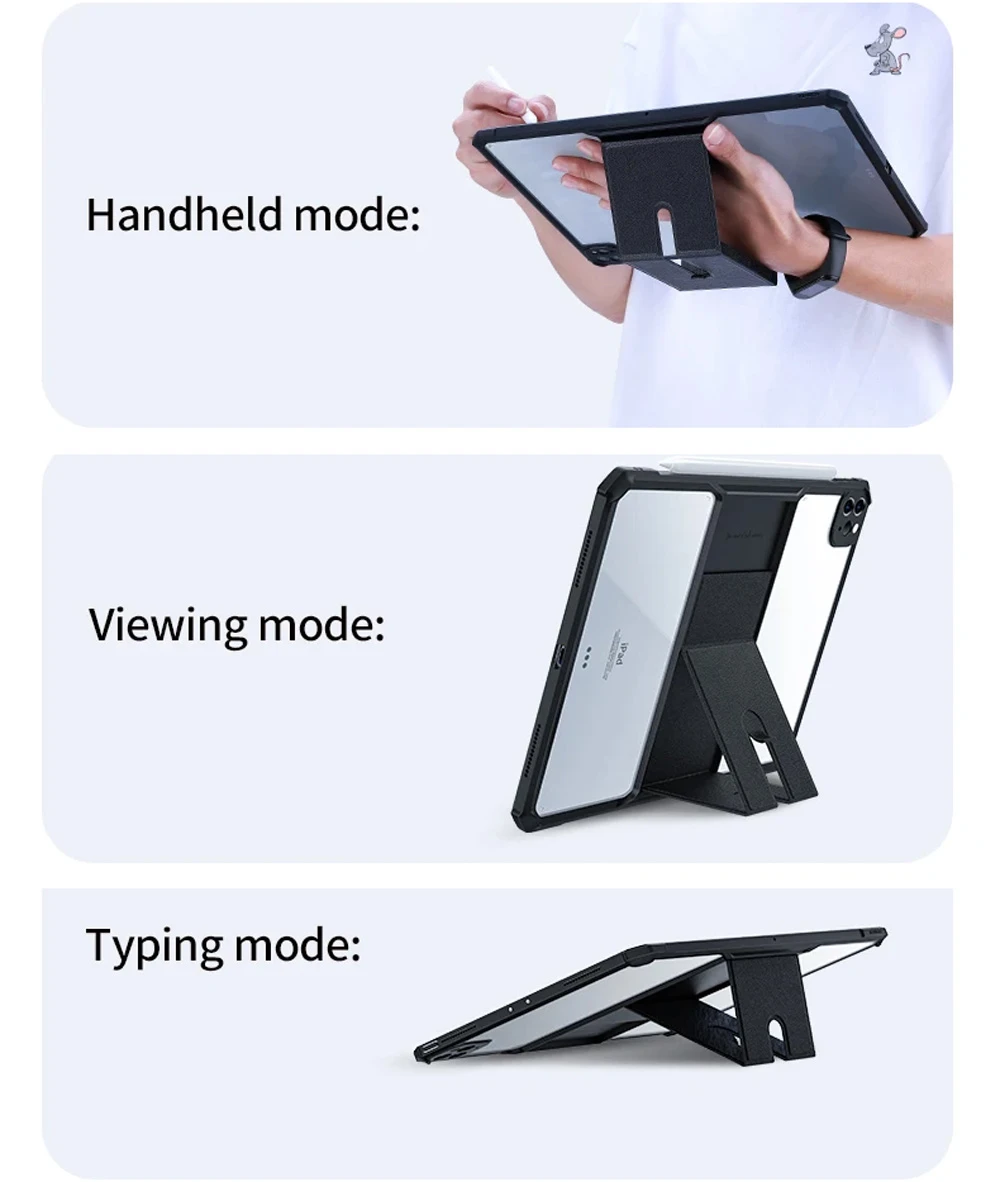 خرید کریستال شیلد شفاف پایه دار تبلت Xiaomi Pad 7 Ultra مارک XUNDD سری Beatle