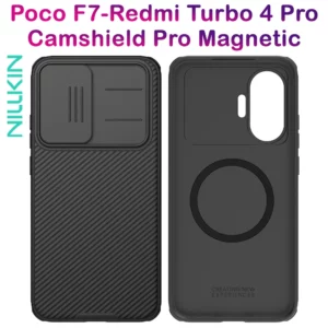 گارد ضد ضربه مگنتی Xiaomi Poco F7 مارک نیلکین مدل Camshield Pro Magnetic