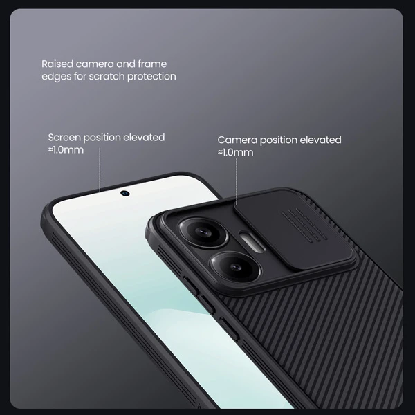 خرید گارد ضد ضربه مگنتی Xiaomi Poco F7 مارک نیلکین مدل Camshield Pro Magnetic