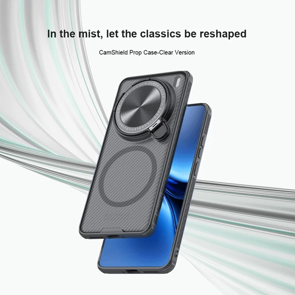 خرید گارد مگنتی نیمه شفاف کمرا استند Vivo X200 Pro Mini مارک نیلکین مدل Camshield Prop Clear