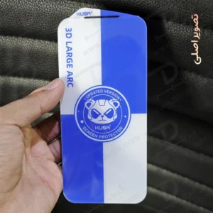 گلس تمام شفاف iPhone 16 Pro مارک KUSA مدل 3D Large ARC
