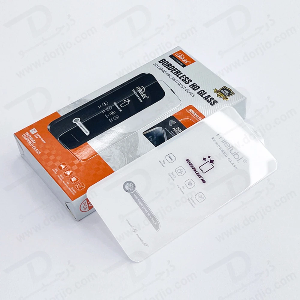 گلس تمام شفاف بدون حاشیه iPhone 17 مارک Mietubl