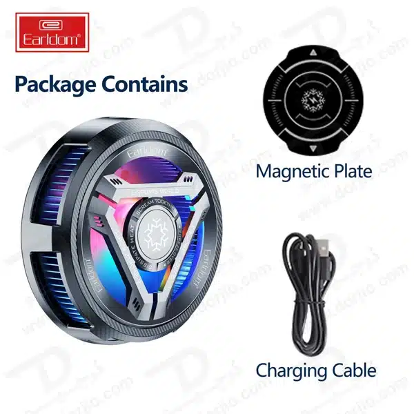 خرید فن خنک کننده رادیاتوری تبلت برند Earldom مدل ET-F13