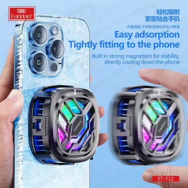 خرید فن خنک کننده رادیاتوری گوشی برند Earldom مدل ET-F12