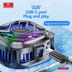 خرید فن خنک کننده رادیاتوری گوشی برند Earldom مدل ET-F12