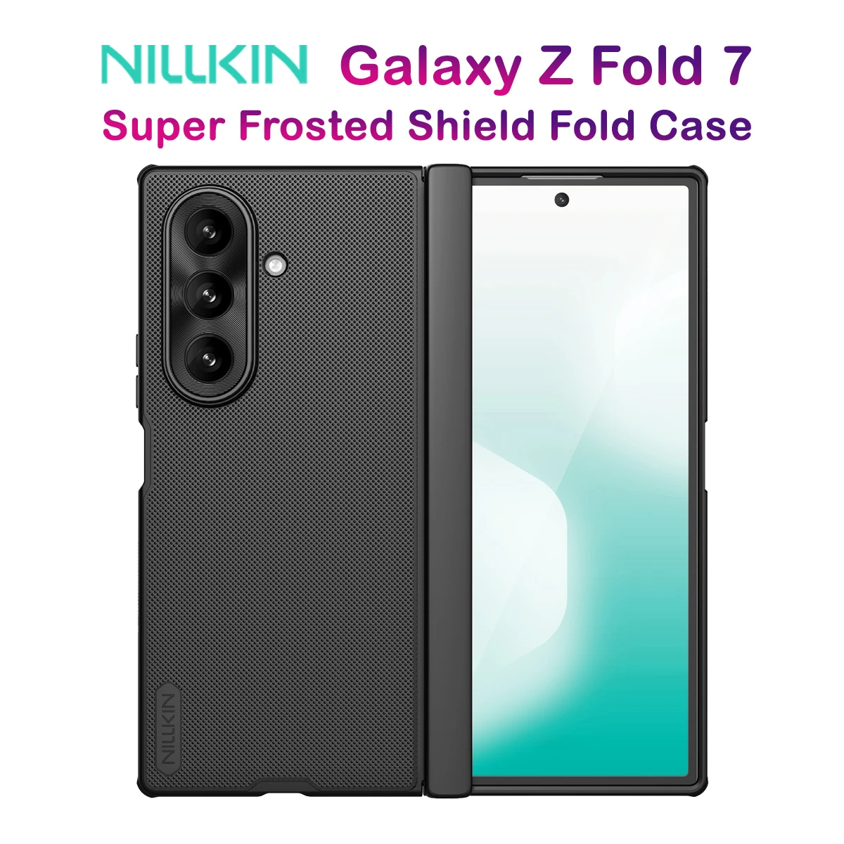 قاب ضد ضربه Samsung Galaxy Z Fold 7 مارک نیلکین مدل Super Frosted Shield Fold