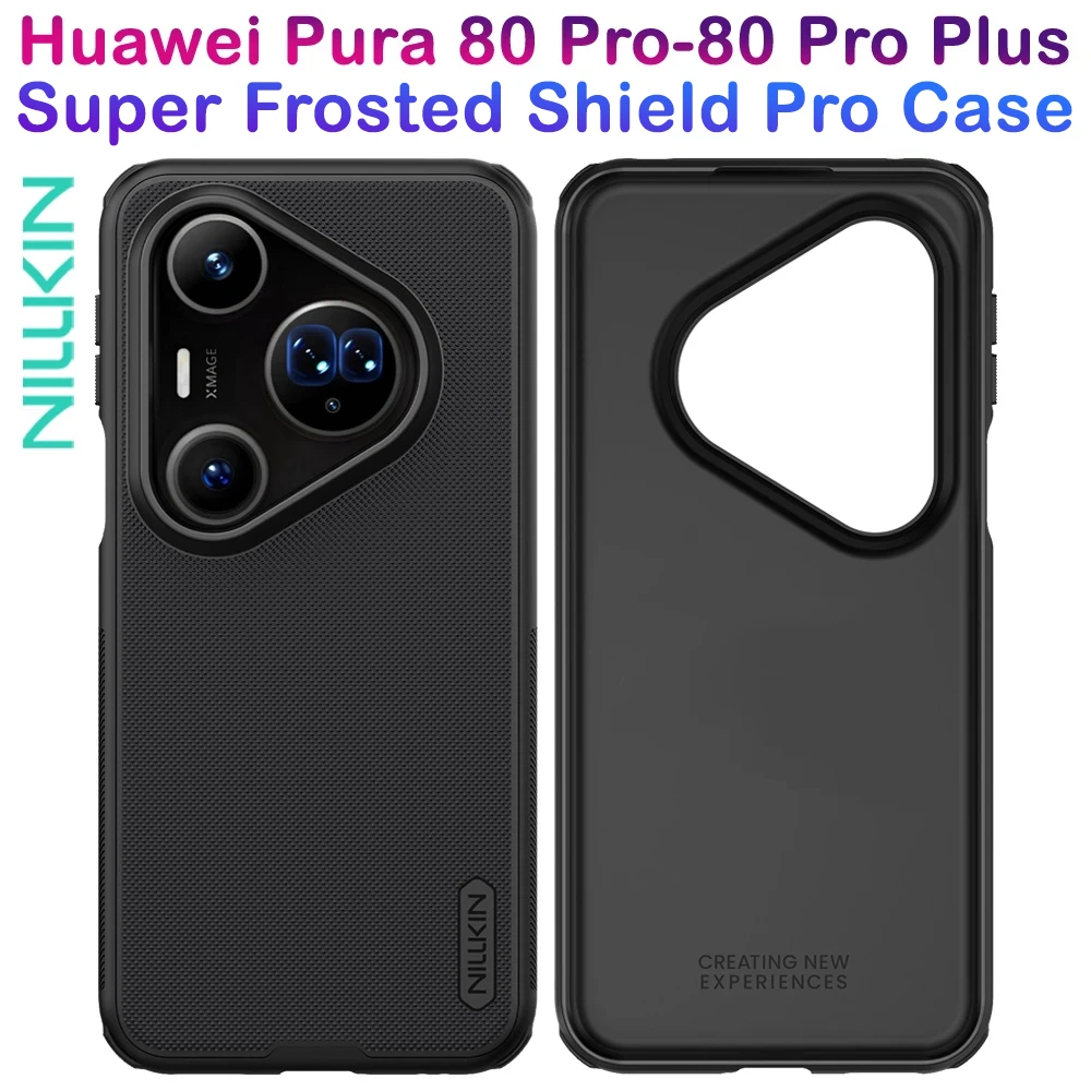 خرید قاب ضد ضربه Huawei Pura 80 Pro مارک نیلکین مدل Super Frosted Shield Pro
