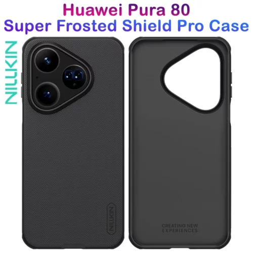 خرید قاب ضد ضربه Huawei Pura 80 مارک نیلکین مدل Super Frosted Shield Pro