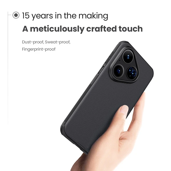 خرید قاب ضد ضربه Huawei Pura 80 مارک نیلکین مدل Super Frosted Shield Pro