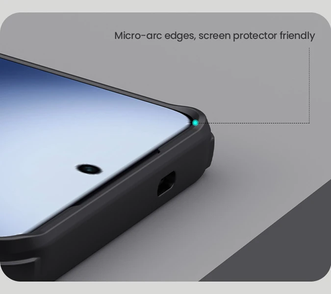 خرید قاب ضد ضربه مگنتی Vivo X200 Ultra مارک نیلکین مدل Super Frosted Shield Pro Magnetic