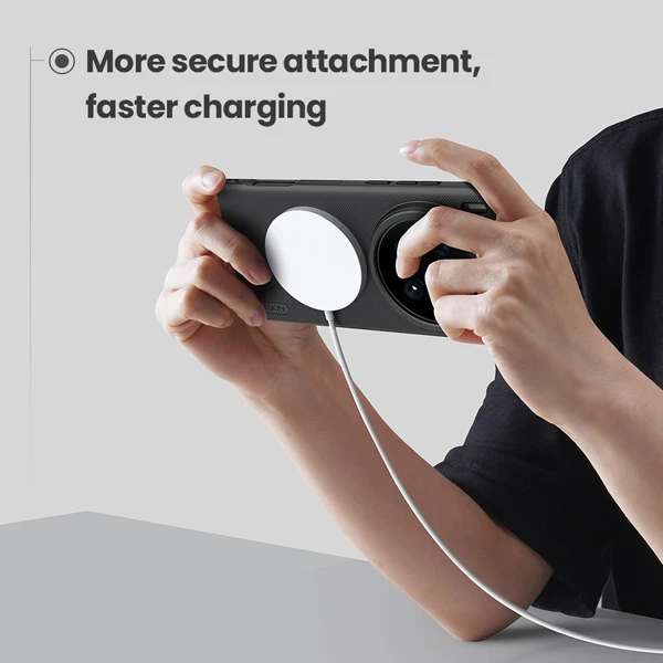 خرید قاب ضد ضربه مگنتی Vivo X200 Ultra مارک نیلکین مدل Super Frosted Shield Pro Magnetic