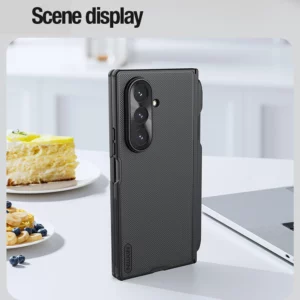 خرید قاب ضد ضربه قلم دار Samsung Galaxy Z Fold 7 مارک نیلکین مدل Super Frosted Shield Fold