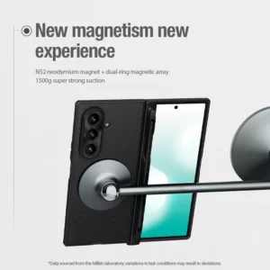 خرید قاب ضد ضربه مگنتی قلم دار Samsung Galaxy Z Fold 7 مارک نیلکین مدل Super Frosted Shield Fold