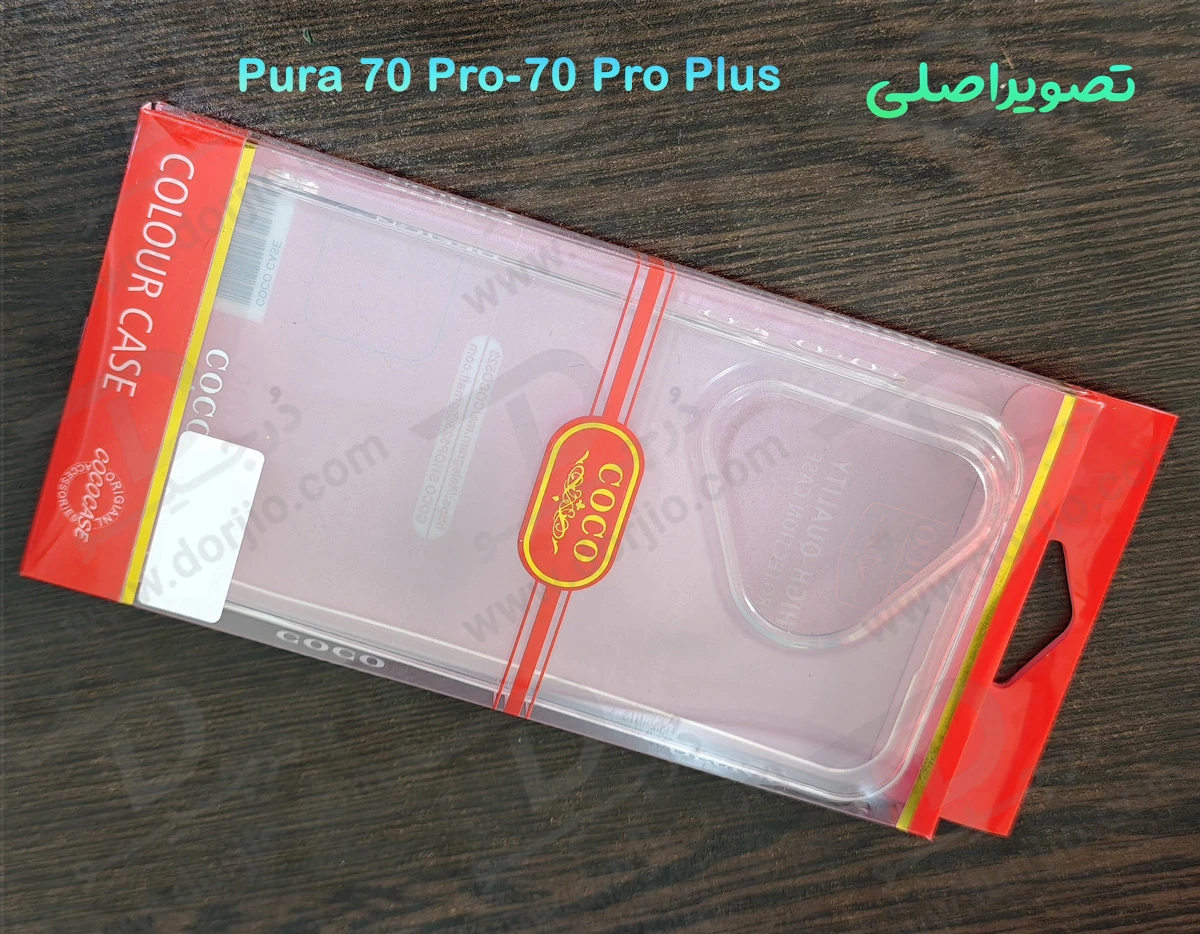 خرید قاب ژله ای شفاف Huawei Pura 70 Pro Plus
