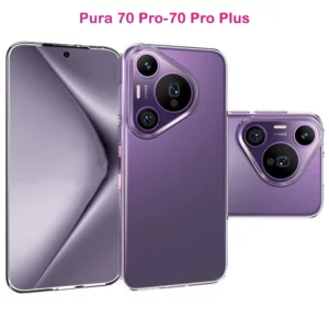 خرید قاب ژله ای شفاف Huawei Pura 70 Pro Plus