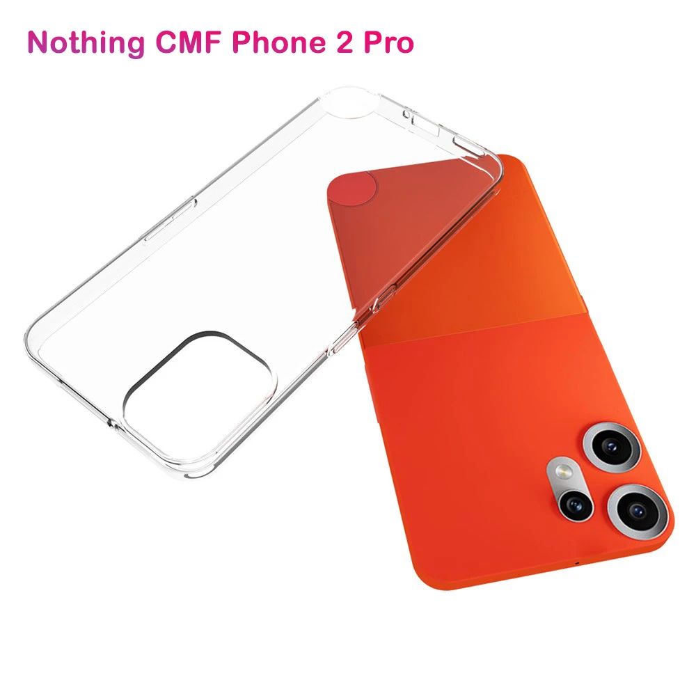 خرید قاب ژله ای شفاف Nothing CMF Phone 2 Pro