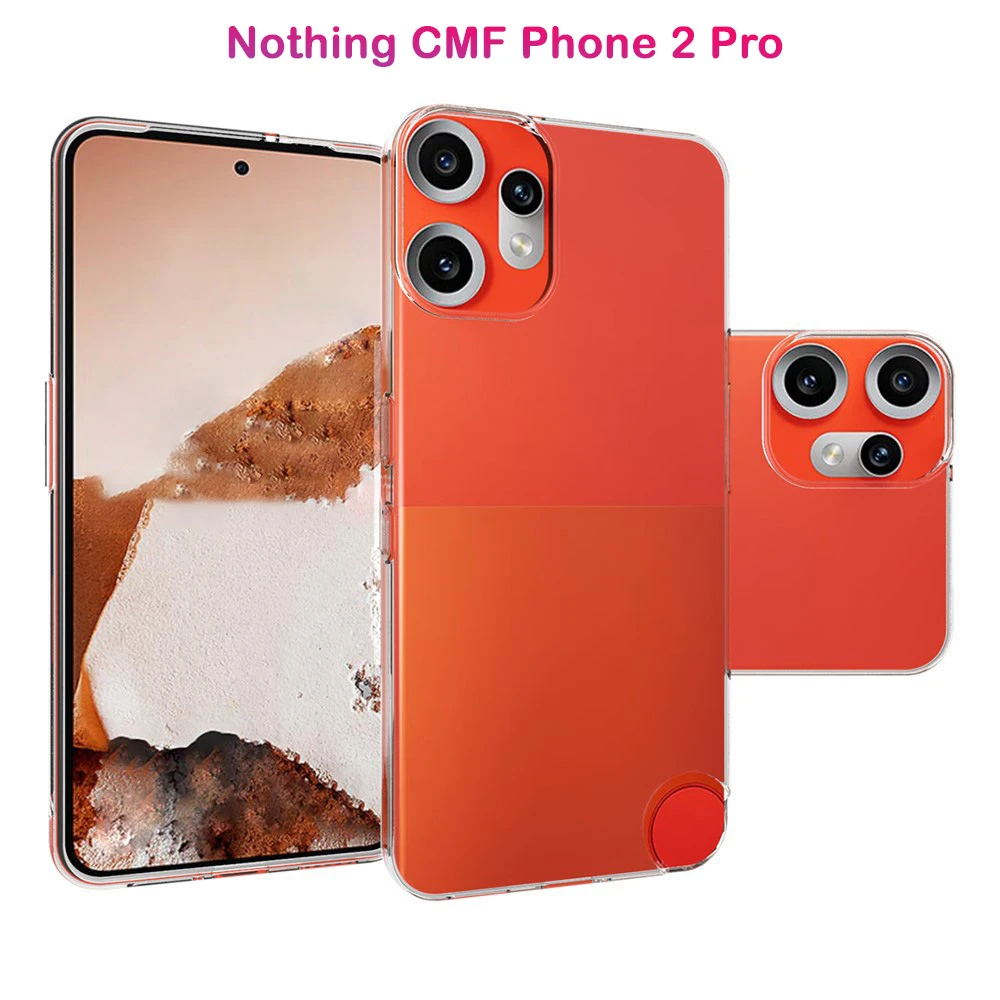 خرید قاب ژله ای شفاف Nothing CMF Phone 2 Pro