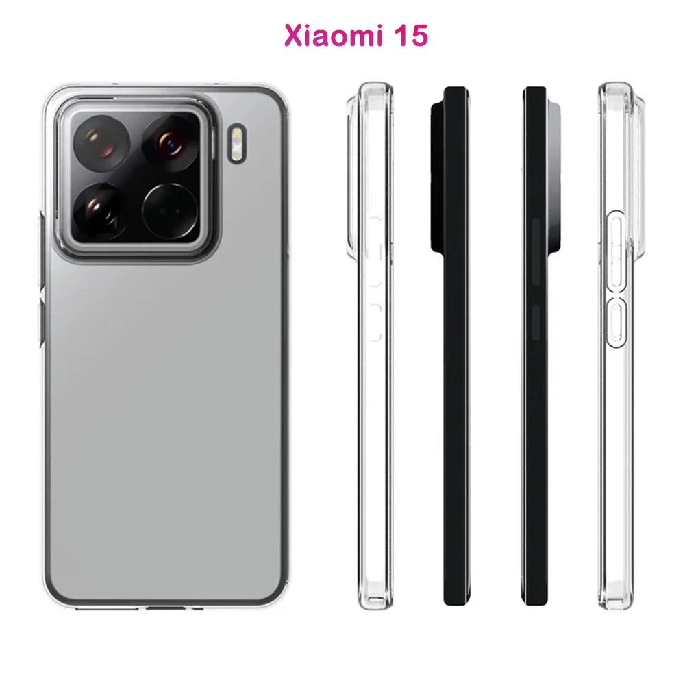 خرید قاب ژله ای شفاف Xiaomi 15
