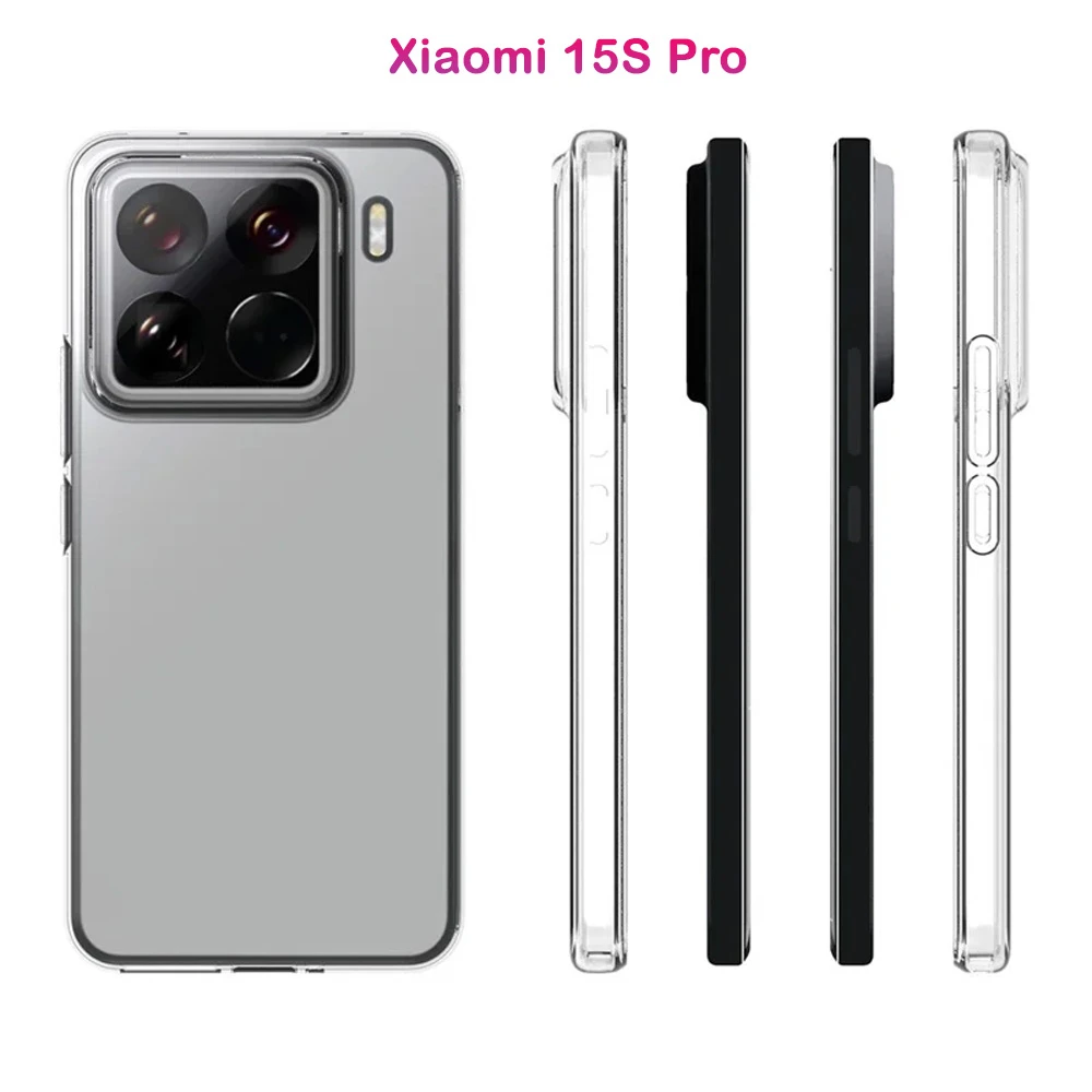 خرید قاب ژله ای شفاف Xiaomi 15S Pro