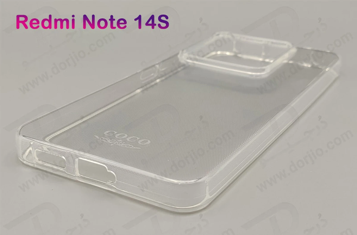 خرید قاب ژله ای شفاف Xiaomi Redmi Note 14S 4G خرید قاب ژله ای شفاف Xiaomi Redmi Note 14S 4G