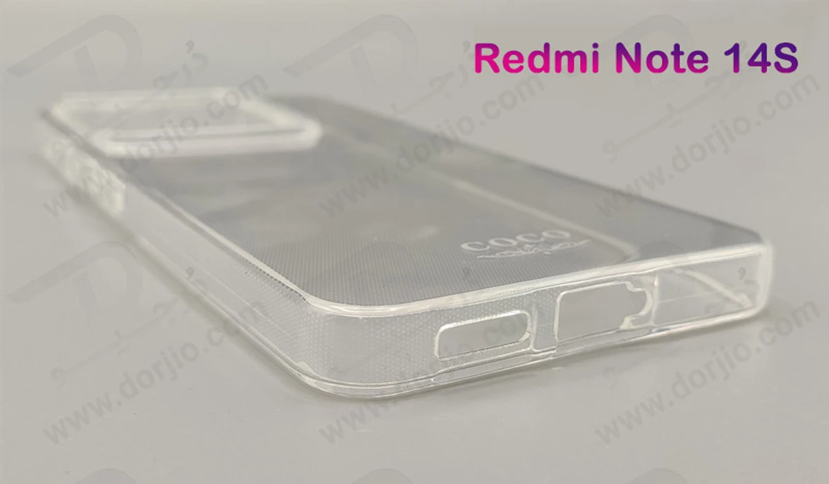 خرید قاب ژله ای شفاف Xiaomi Redmi Note 14S 4G
