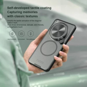 خرید گارد مگنتی نیمه شفاف کمرا استند Oppo Find X8 Ultra مارک نیلکین مدل Camshield Prop Clear