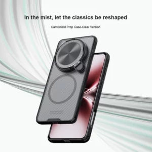 خرید گارد مگنتی نیمه شفاف کمرا استند Vivo X200 Ultra مارک نیلکین مدل Camshield Prop Clear