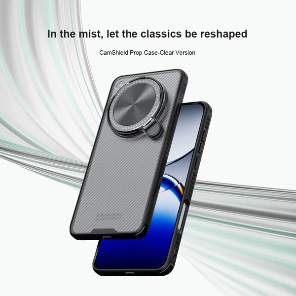 خرید گارد نیمه شفاف کمرا استند Oppo Find X8 Ultra مارک نیلکین مدل Camshield Prop Clear