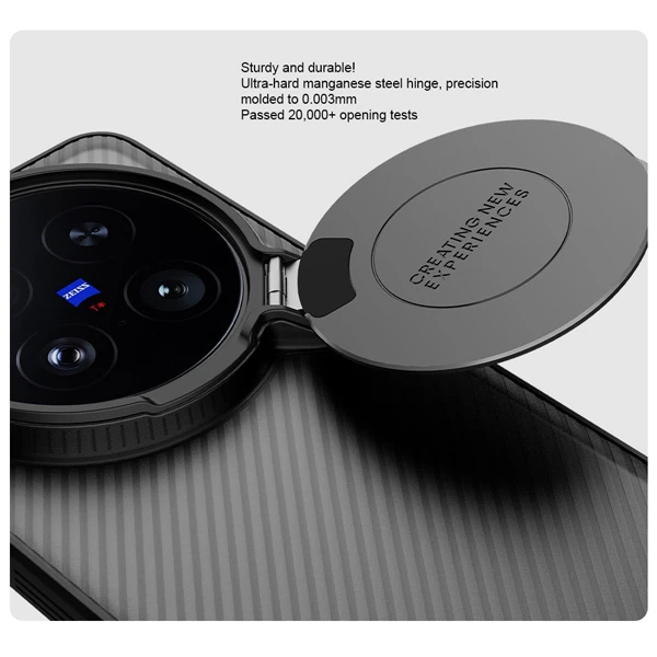 خرید گارد نیمه شفاف کمرا استند Vivo X200 Ultra مارک نیلکین مدل Camshield Prop Clear