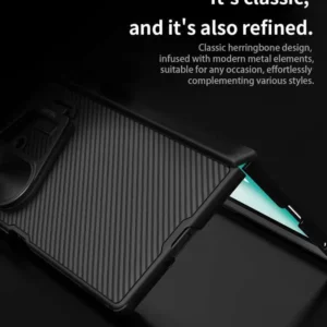 خرید گارد کمرا استند فلزی Samsung Galaxy Z Fold 7 مارک نیلکین مدل Camshield Prop