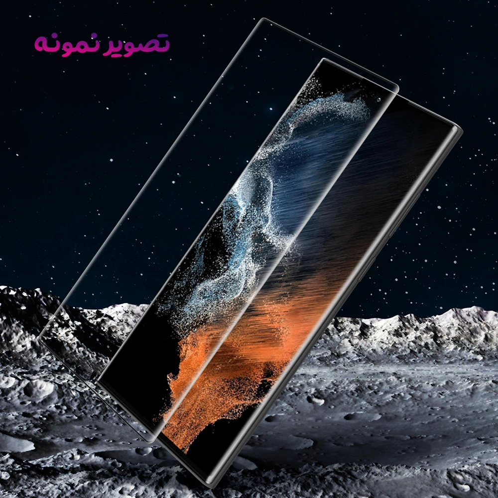 خرید گلس شیشه ای 3D Full گوشی Samsung Galaxy S22 Ultra مارک LITO
