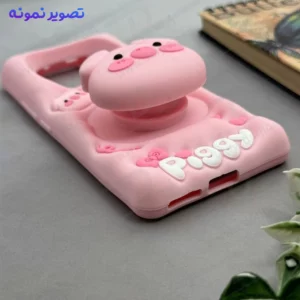 قاب سیلیکونی Redmi Note 8 Pro طرح برجسته پاپ سوکت دار Piggy