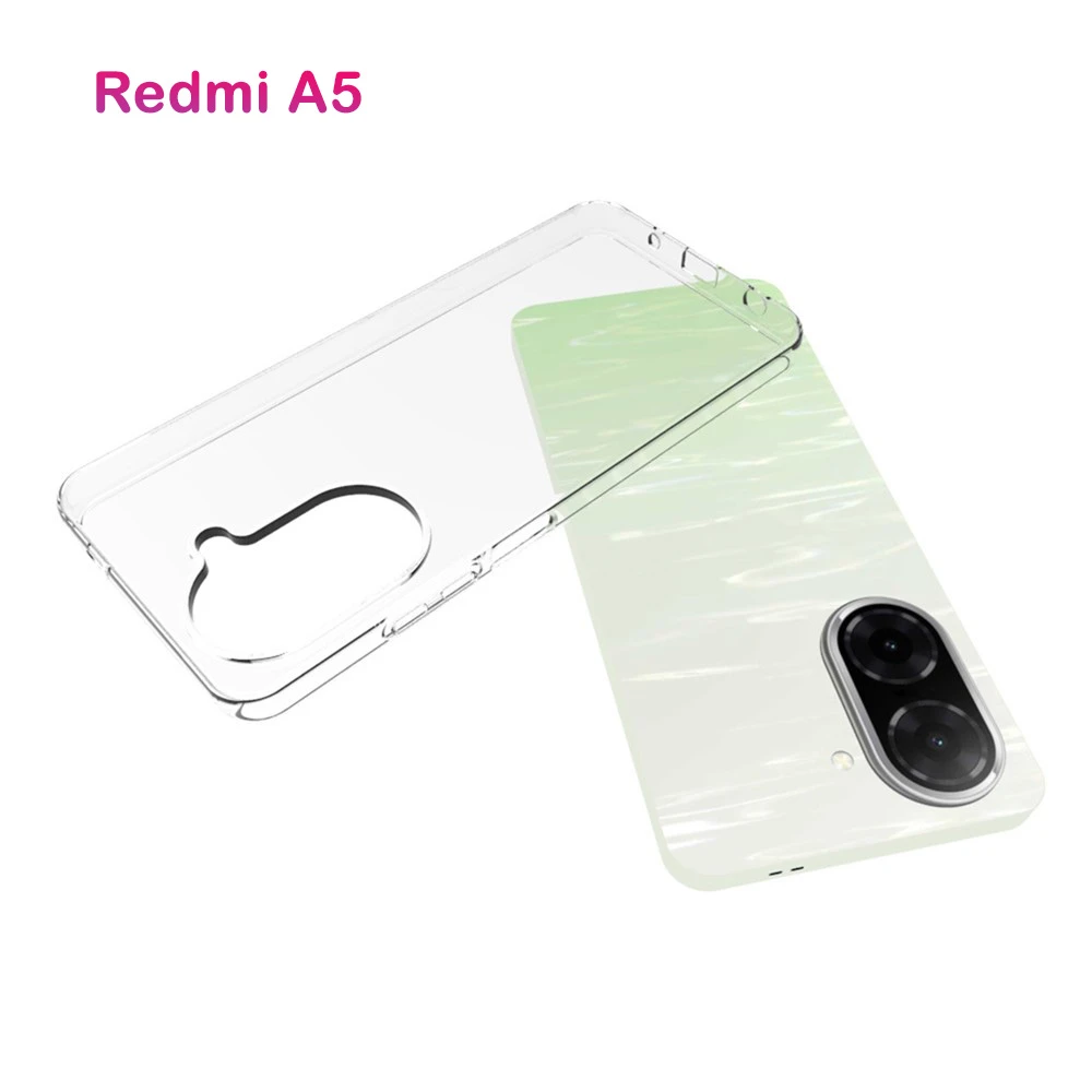 خرید قاب ژله ای شفاف Xiaomi Redmi A5 4G