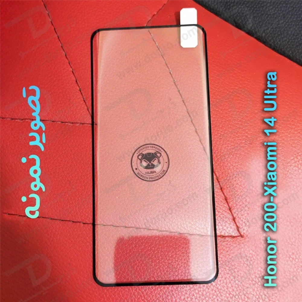 گلس Honor 200 مدل فول چسب Edge تمام صفحه مارک KUSA