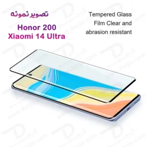گلس Honor 200 مدل فول چسب Edge تمام صفحه مارک KUSA