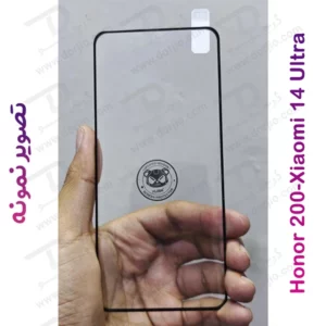 گلس Honor 200 مدل فول چسب Edge تمام صفحه مارک KUSA