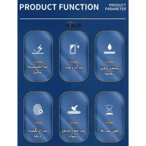گلس شیشه‌ای Galaxy S26 Ultra مارک Mietubl مدل Anti-Static
