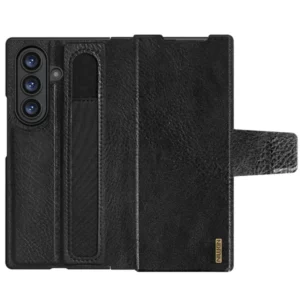 خرید فلیپ کاور چرمی نیلکین Samsung Galaxy Z Fold 7 مدل Aoge Leather Case