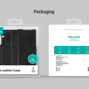 خرید فلیپ کاور چرمی نیلکین Samsung Galaxy Z Fold 7 مدل Aoge Leather Case