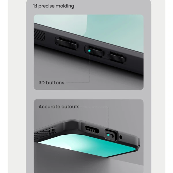 خرید قاب ضد ضربه مگنتی Xiaomi Poco F7 مارک نیلکین مدل Super Frosted Shield Pro Magnetic